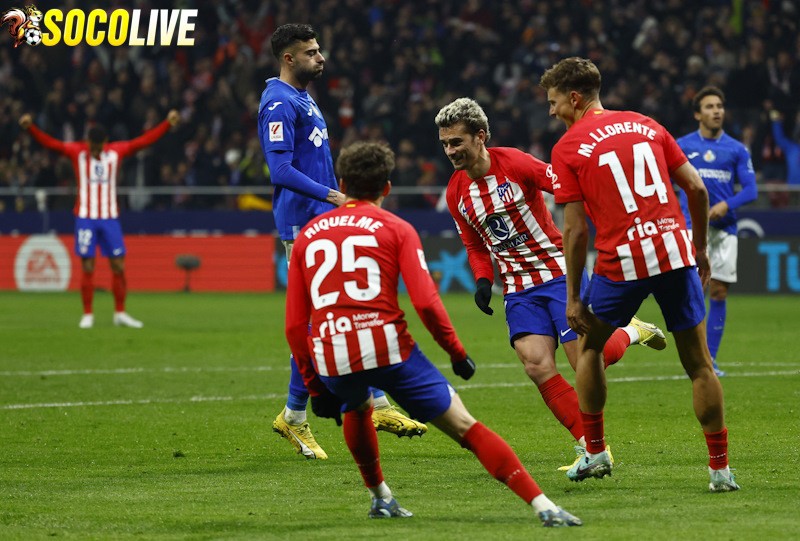 Atletico Madrid sẽ đối đầu với Getafe trên sân nhà Atletico Madrid sẽ đối đầu với Getafe trên sân nhà